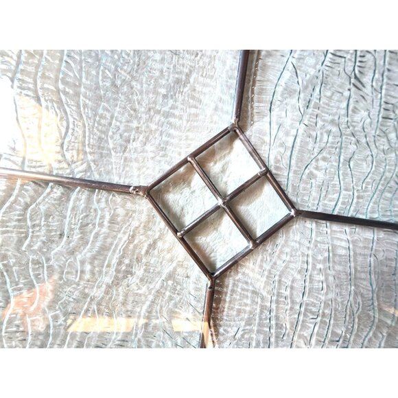 Stained Glass Window Panel Heavy and Well-made Good quality - Picture 4 of 8